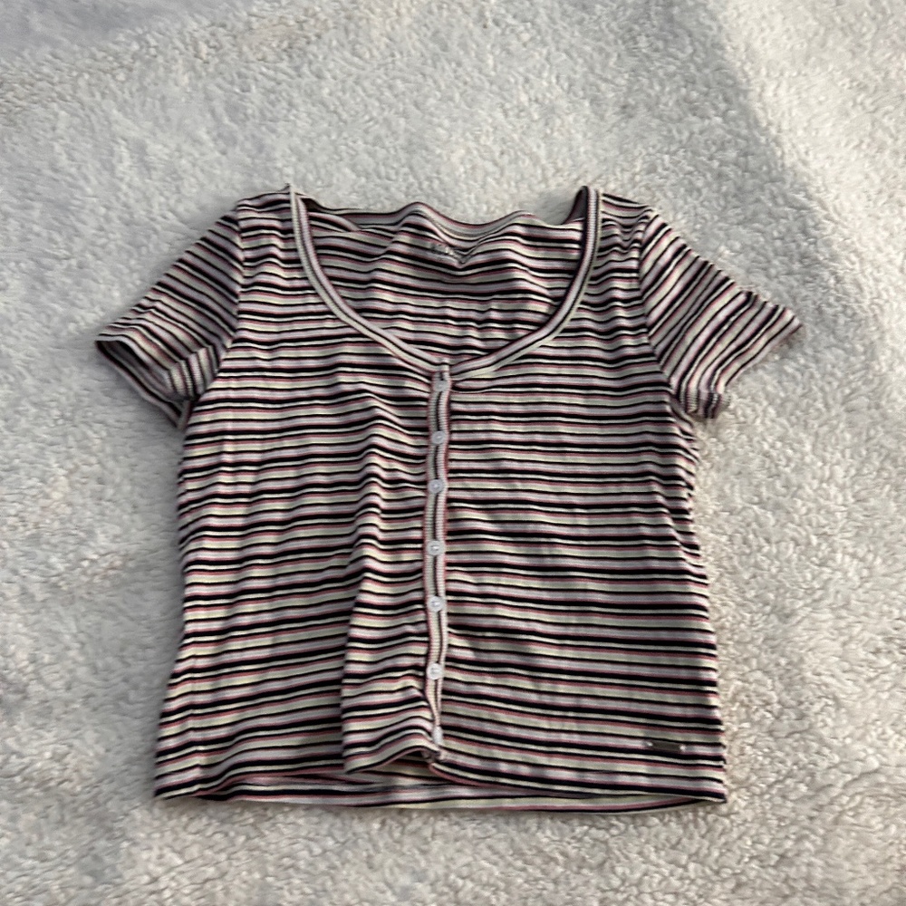 Hollister Striped Top